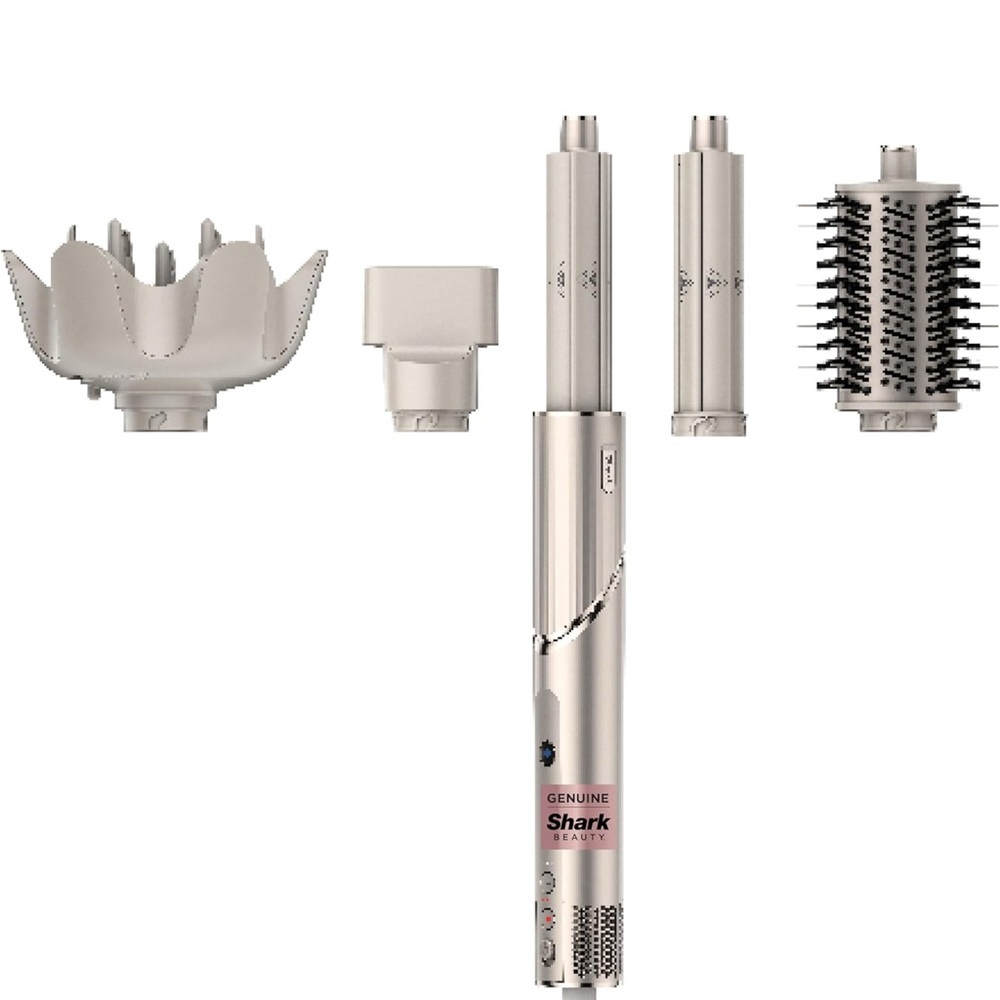 Genuine Hair Styling Set - Silver